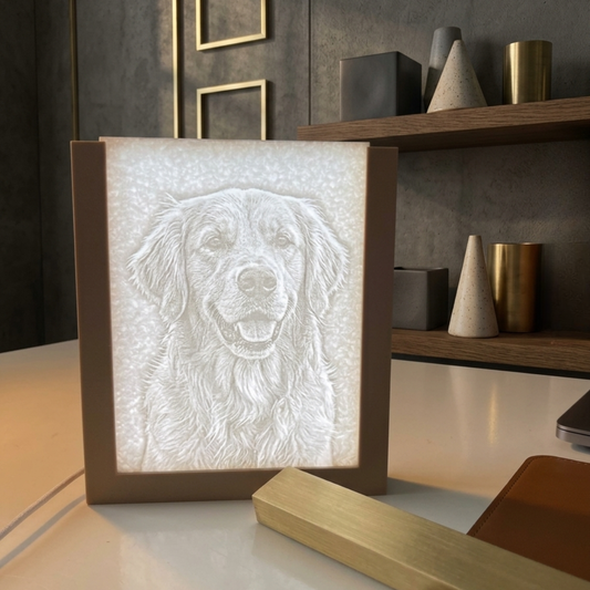 The Lithophane Memory Lamp